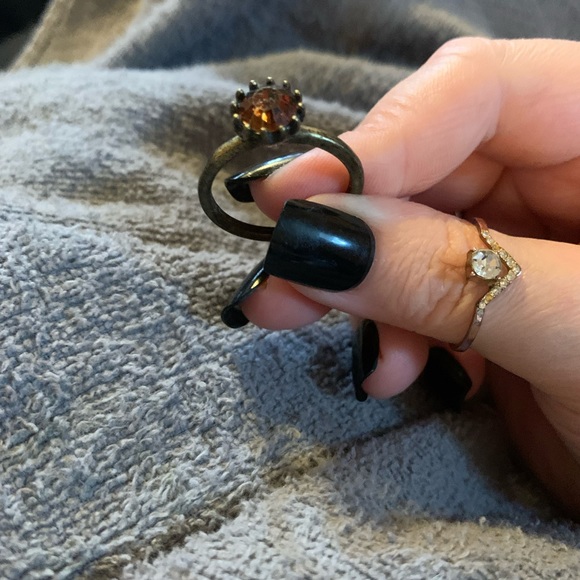 Size 11 torrid ring with red stone - Picture 2 of 5